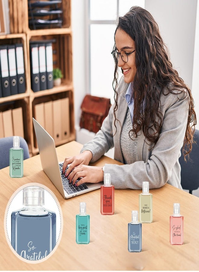 Piuaeue 50Pcs Thank You Mini Hand Sanitizer Bulk Employee Appreciation Gifts Inspirational Small Hand Sanitizer 1fl oz Travel Size Hand Soap Gift for Team Coworker Teacher Nures Office (Classical) - Image 3
